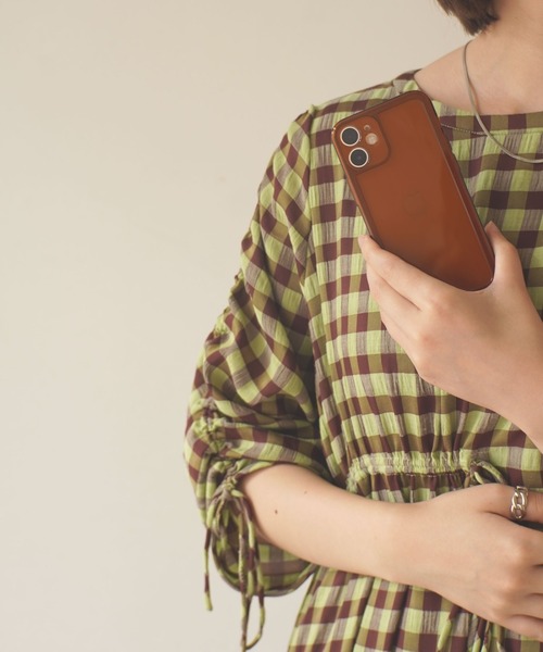 Port（ポート）の「ソフト クリア iPhoneケース ( 7 / 8 / SE2 / 11 / 12 / 12mini / 13 / 13pro / 14 / 14pro ) #_（スマホケース/カバー・レディース・クリア/グレー/グリーン/ブラウン・A/C/B/D/H/G/E/I/J/K/N）」の2枚目の写真