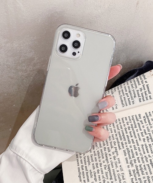 Port（ポート）の「ソフト クリア iPhoneケース ( 7 / 8 / SE2 / 11 / 12 / 12mini / 13 / 13pro / 14 / 14pro ) #_（スマホケース/カバー・レディース・クリア/グレー/グリーン/ブラウン・A/C/B/D/H/G/E/I/J/K/N）」の10枚目の写真