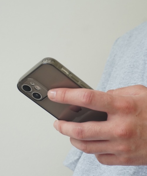 Port（ポート）の「ソフト クリア iPhoneケース ( 7 / 8 / SE2 / 11 / 12 / 12mini / 13 / 13pro / 14 / 14pro ) #_（スマホケース/カバー・レディース・クリア/グレー/グリーン/ブラウン・A/C/B/D/H/G/E/I/J/K/N）」の8枚目の写真