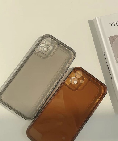 Port（ポート）の「ソフト クリア iPhoneケース ( 7 / 8 / SE2 / 11 / 12 / 12mini / 13 / 13pro / 14 / 14pro ) #_（スマホケース/カバー・レディース・クリア/グレー/グリーン/ブラウン・A/C/B/D/H/G/E/I/J/K/N）」の17枚目の写真