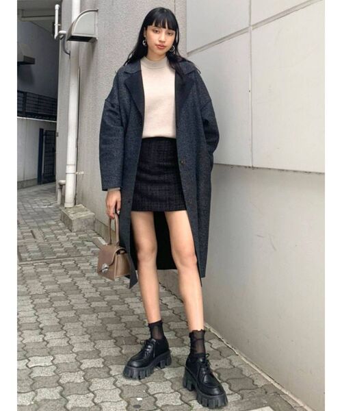 EMODA(エモダ)の「ワイドボリュームローファー(ローファー・レディース・アイボリー/ブラック・SMALL/MEDIUM/LARGE)」の11枚目の写真