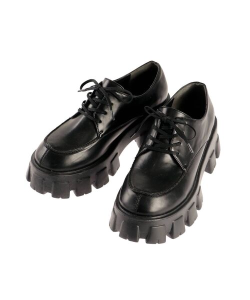 EMODA(エモダ)の「ワイドボリュームローファー(ローファー・レディース・アイボリー/ブラック・SMALL/MEDIUM/LARGE)」の6枚目の写真