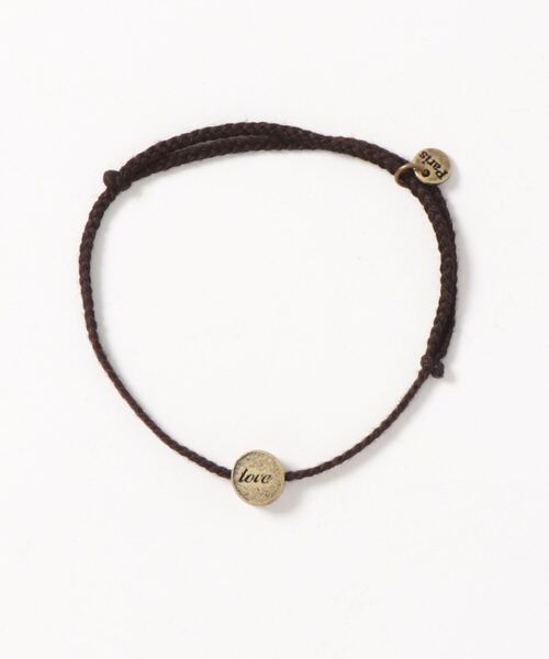 BAYBLO（ベイブロ）の「(BB)【ユニセックス】コットン 編み込み チャーム アンクレット（アンクレット・メンズ・ブラック/ベージュ/ブルー/レッド/ブラウン/グレー・FREE）」の16枚目の写真