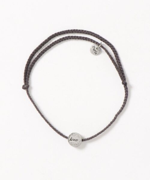 BAYBLO（ベイブロ）の「(BB)【ユニセックス】コットン 編み込み チャーム アンクレット（アンクレット・メンズ・ブラック/ベージュ/ブルー/レッド/ブラウン/グレー・FREE）」の17枚目の写真