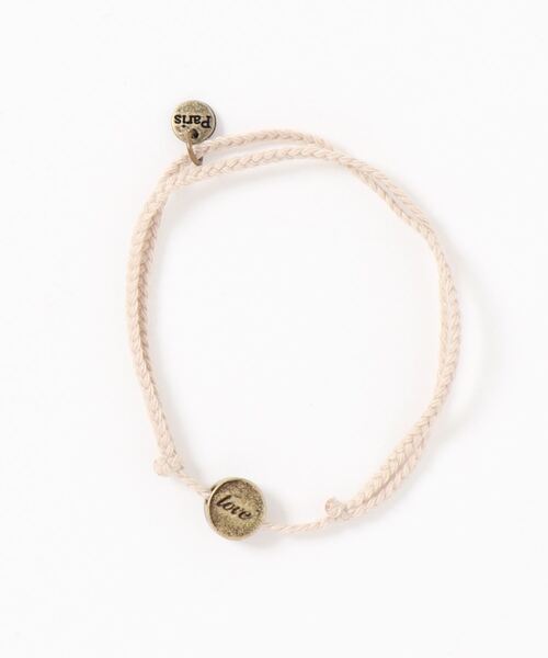 BAYBLO（ベイブロ）の「(BB)【ユニセックス】コットン 編み込み チャーム アンクレット（アンクレット・メンズ・ブラック/ベージュ/ブルー/レッド/ブラウン/グレー・FREE）」の15枚目の写真