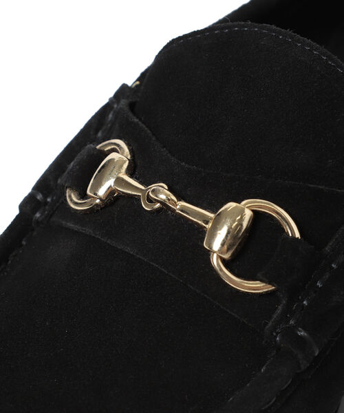 BEAMS（ビームス）の「BEAMS / スエード ビット ローファー（ドレスシューズ・メンズ・ブラック・40/41/42/43）」の6枚目の写真