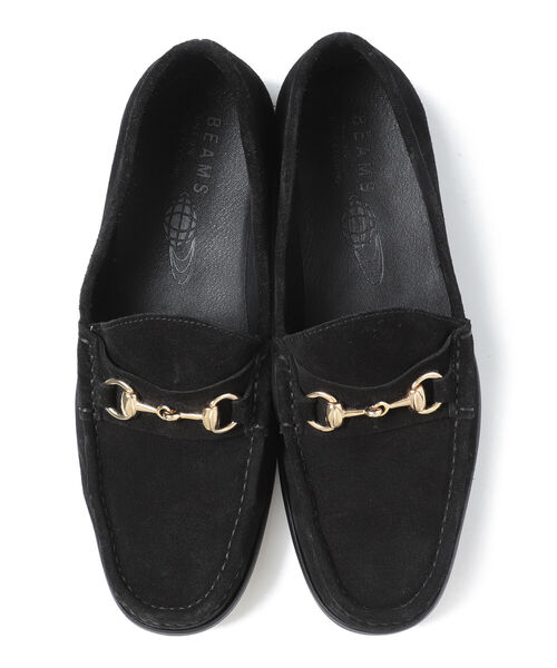 BEAMS（ビームス）の「BEAMS / スエード ビット ローファー（ドレスシューズ・メンズ・ブラック・40/41/42/43）」の7枚目の写真