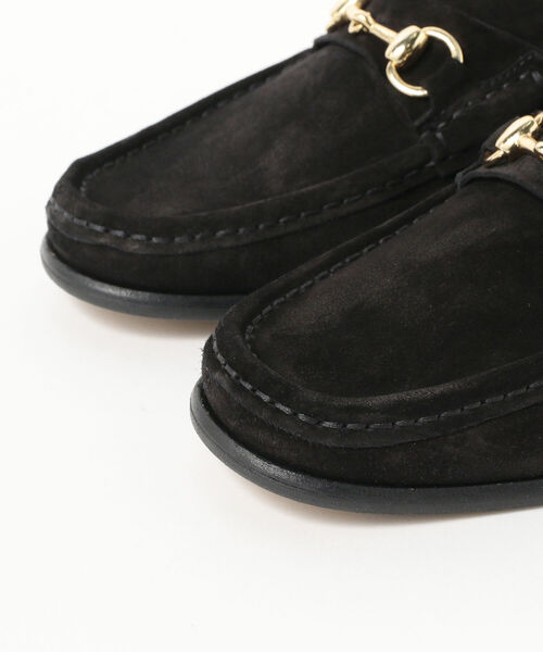BEAMS（ビームス）の「BEAMS / スエード ビット ローファー（ドレスシューズ・メンズ・ブラック・40/41/42/43）」の9枚目の写真