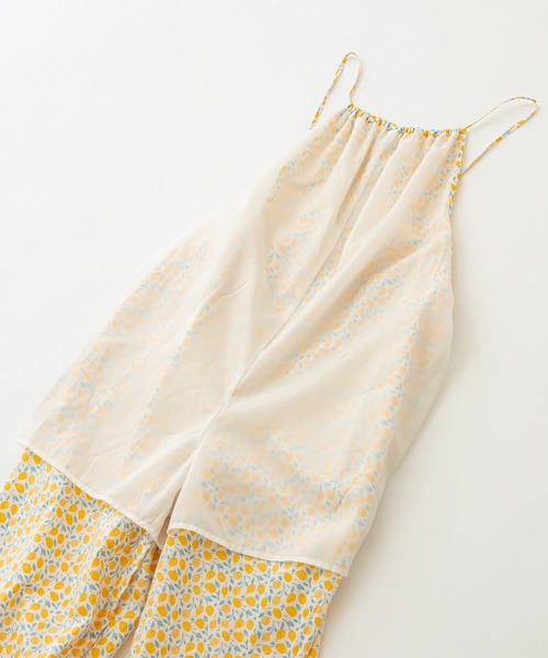 mystic（ミスティック）の「KUDAMONOオールインワン（ルームウェア/パジャマ・レディース・グリーン/イエロー・FREE）」の19枚目の写真