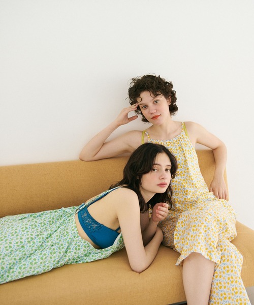 mystic（ミスティック）の「KUDAMONOオールインワン（ルームウェア/パジャマ・レディース・グリーン/イエロー・FREE）」の10枚目の写真