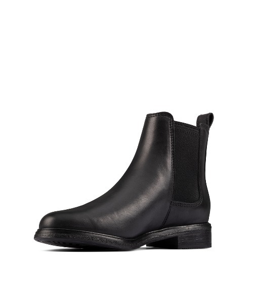 Clarks(クラークス)の「Clarkdale Arlo / クラークデールアルロ (ブラックレザー)(ブーツ・レディース・ブラック・UK5/UK6/UK4/UK3/UK3.5/UK4.5/UK5.5)」の3枚目の写真