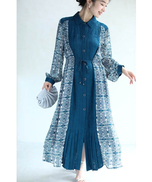 Cawaii カワイイ のワンピース 縦長iライン魅せ 錯視バイカラーミディアムワンピース W を購入できます French Pave ワンピース 縦長iライン魅せ 錯視バイカラーミディアムワンピース ワンピース Cawaii カワイイ のファッション