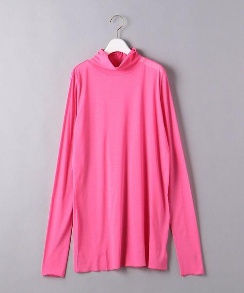 AEWEN MATOPH（イウエン マトフ）の「＜AEWEN MATOPH（イウエン マトフ）＞シアー タートルネック カットソー（Tシャツ/カットソー・レディース・ホワイト/ブラック/ピンク/ライトブルー・FREE）」の4枚目の写真