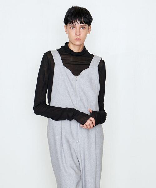 AEWEN MATOPH（イウエン マトフ）の「＜AEWEN MATOPH（イウエン マトフ）＞シアー タートルネック カットソー（Tシャツ/カットソー・レディース・ホワイト/ブラック/ピンク/ライトブルー・FREE）」の19枚目の写真