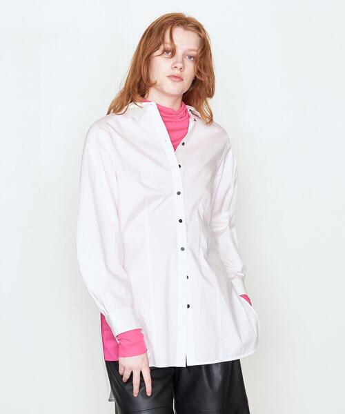 AEWEN MATOPH（イウエン マトフ）の「＜AEWEN MATOPH（イウエン マトフ）＞シアー タートルネック カットソー（Tシャツ/カットソー・レディース・ホワイト/ブラック/ピンク/ライトブルー・FREE）」の5枚目の写真