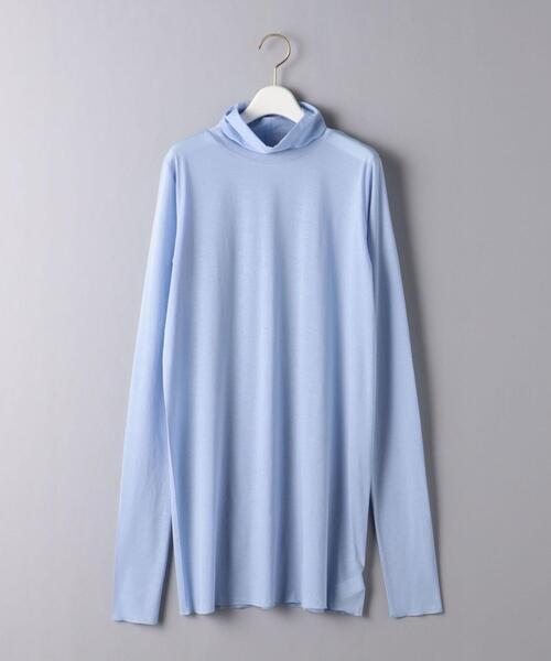 AEWEN MATOPH（イウエン マトフ）の「＜AEWEN MATOPH（イウエン マトフ）＞シアー タートルネック カットソー（Tシャツ/カットソー・レディース・ホワイト/ブラック/ピンク/ライトブルー・FREE）」の20枚目の写真