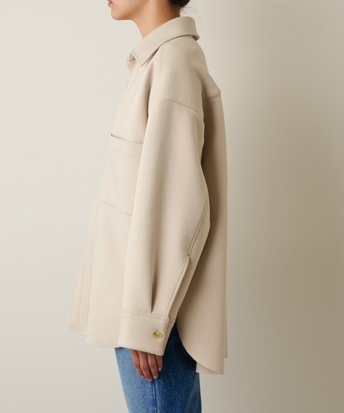 GALLARDAGALANTE（ガリャルダガランテ）の「ダンボールシャツ（Tシャツ/カットソー・レディース・ブラック/ベージュ・FREE）」の7枚目の写真