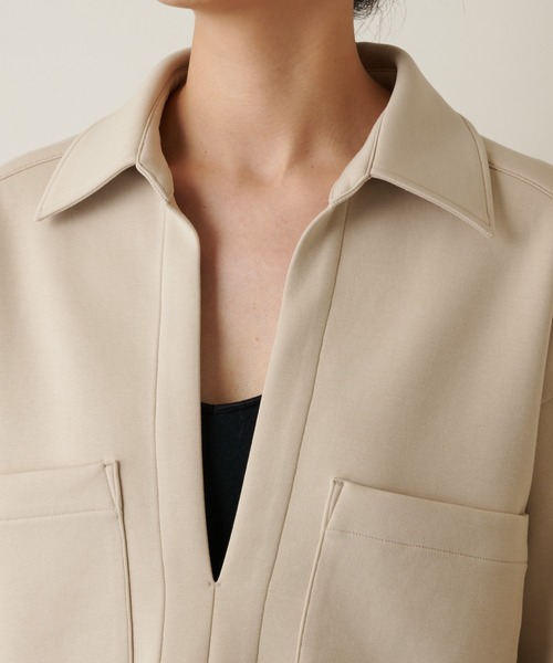 GALLARDAGALANTE（ガリャルダガランテ）の「ダンボールシャツ（Tシャツ/カットソー・レディース・ブラック/ベージュ・FREE）」の20枚目の写真