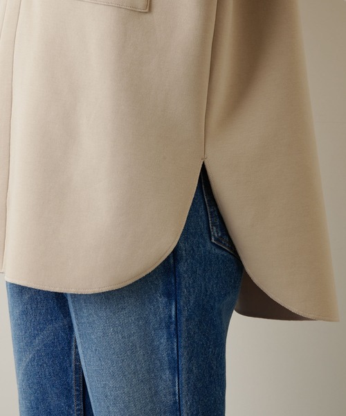 GALLARDAGALANTE（ガリャルダガランテ）の「ダンボールシャツ（Tシャツ/カットソー・レディース・ブラック/ベージュ・FREE）」の11枚目の写真