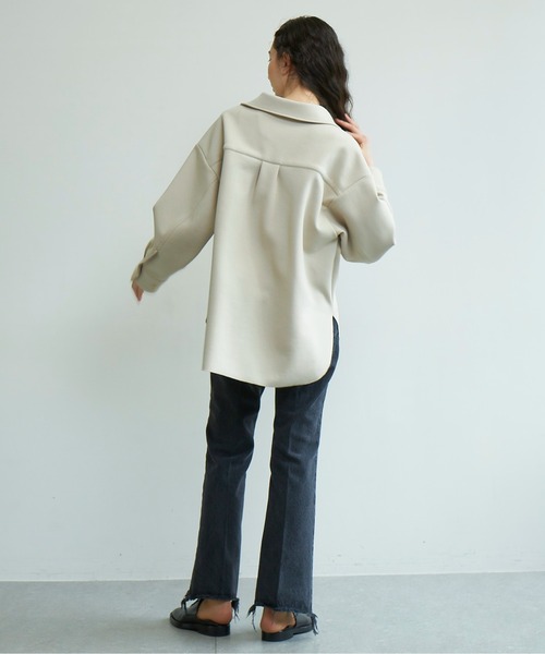 GALLARDAGALANTE（ガリャルダガランテ）の「ダンボールシャツ（Tシャツ/カットソー・レディース・ブラック/ベージュ・FREE）」の15枚目の写真