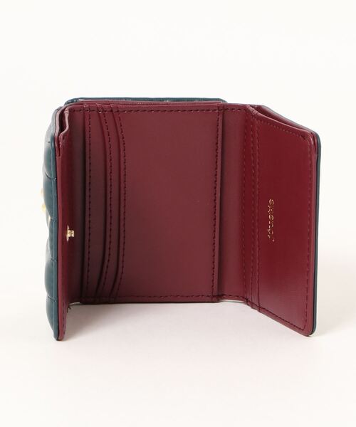 jouetie（ジュエティ）の「【jouetie/ジュエティ】　ストライプステッチ　がま口ミニ財布（財布・レディース・ベージュ/ブラック/ピンク/ブルー系その他/カーキ/ダークグリーン/オリーブ/ターコイズブルー/アイボリー/ワイン/ダークブルー・FREE）」の17枚目の写真