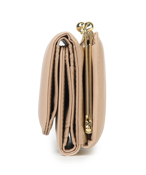 jouetie（ジュエティ）の「【jouetie/ジュエティ】　ストライプステッチ　がま口ミニ財布（財布・レディース・ベージュ/ブラック/ピンク/ブルー系その他/カーキ/ダークグリーン/オリーブ/ターコイズブルー/アイボリー/ワイン/ダークブルー・FREE）」の18枚目の写真