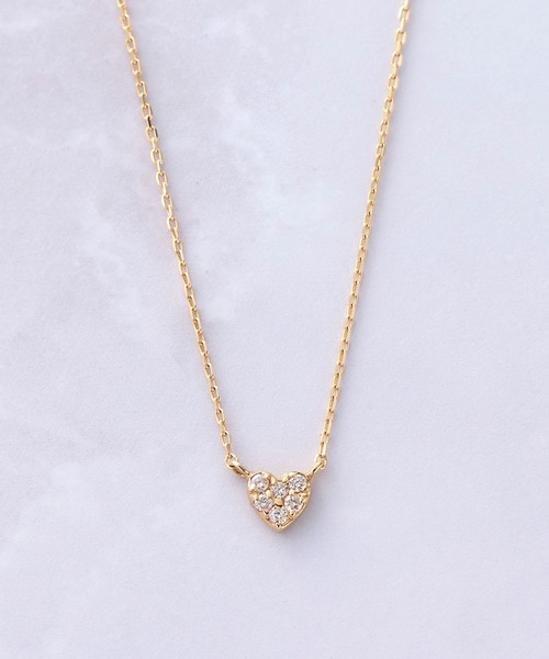 Web限定 K10ダイヤモンドネックレス K10ダイヤモンドネックレス ハート を購入できます Samantha Samantha ハート ネックレス ネックレス Tiara サマンサティアラ のファッション 公式日本