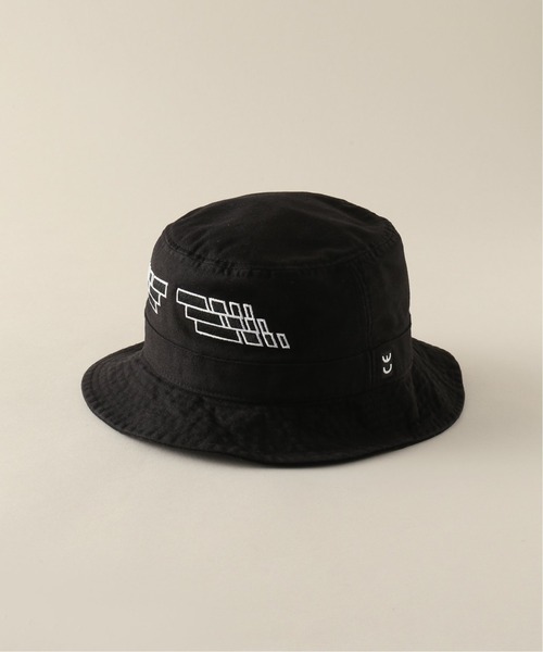 C.E(シーイー)の「【C.E / シーイー】ZIGGURAT SILHOUETTE HAT(ハット・メンズ・ブラック/ホワイト・FREE)」の2枚目の写真
