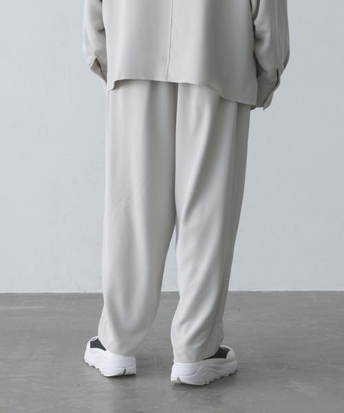melt.（メルト）の「melt. - ハイドレープリラックスワイドテーパードイージーパンツ（その他パンツ・メンズ・チャコールグレー/ライトグレー・SMALL/MEDIUM/LARGE）」の11枚目の写真