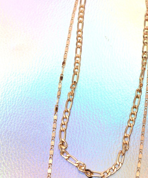 babyShoop（ベイビーシュープ）の「baby girl 2連ネックレス（ネックレス・レディース・ゴールド・FREE）」の2枚目の写真