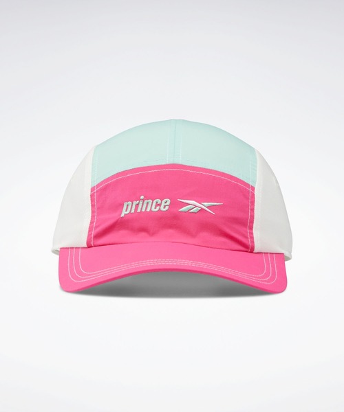 Reebok(リーボック)の「プリンス キャップ / Prince Cap(キャップ・メンズ・ホワイト×ピンク/ホワイト×ブルー・LARGE)」の1枚目の写真