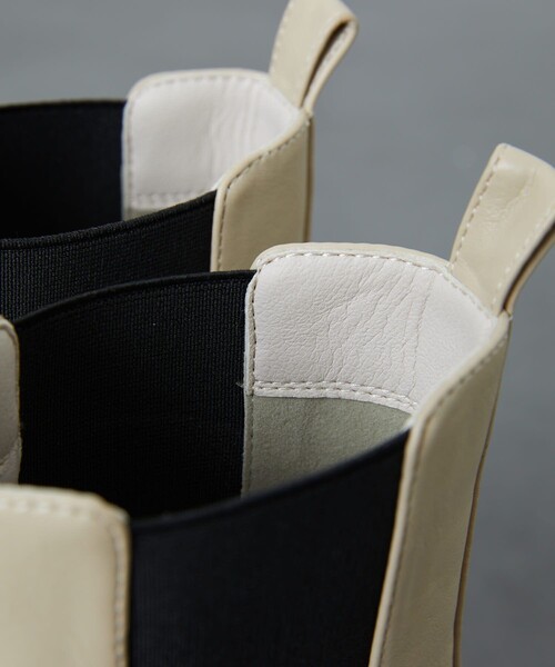 FREAK'S STORE（フリークスストア）の「▽【WEB限定】サイドゴアブーツ（ブーツ・レディース・ブラック/ベージュ・SMALL/MEDIUM/LARGE）」の12枚目の写真