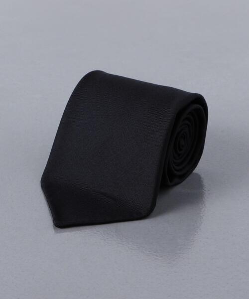 UNITED ARROWS（ユナイテッドアローズ）の「＜UNITED ARROWS＞ VBC ウール ソリッドタイ（ネクタイ・メンズ・ダークグレー/ベージュ/ネイビー・FREE）」の3枚目の写真