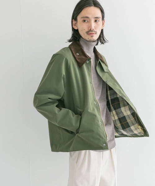 Barbour(バブアー)の「Barbour×URBAN RESEARCH TRANSPORT 3LAYER FOR UR(ナイロンジャケット・メンズ・カーキ/グレー/ブラック・42/38/36/40)」の15枚目の写真