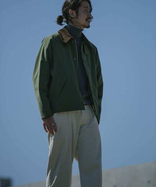 Barbour(バブアー)の「Barbour×URBAN RESEARCH TRANSPORT 3LAYER FOR UR(ナイロンジャケット・メンズ・カーキ/グレー/ブラック・42/38/36/40)」の7枚目の写真