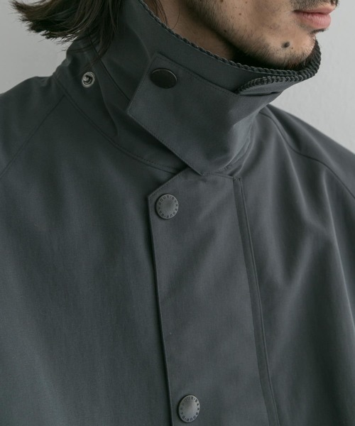 Barbour(バブアー)の「Barbour×URBAN RESEARCH TRANSPORT 3LAYER FOR UR(ナイロンジャケット・メンズ・カーキ/グレー/ブラック・42/38/36/40)」の19枚目の写真