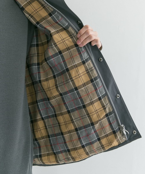 Barbour(バブアー)の「Barbour×URBAN RESEARCH TRANSPORT 3LAYER FOR UR(ナイロンジャケット・メンズ・カーキ/グレー/ブラック・42/38/36/40)」の5枚目の写真