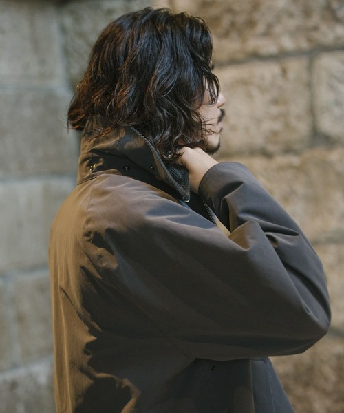 Barbour(バブアー)の「Barbour×URBAN RESEARCH TRANSPORT 3LAYER FOR UR(ナイロンジャケット・メンズ・カーキ/グレー/ブラック・42/38/36/40)」の17枚目の写真