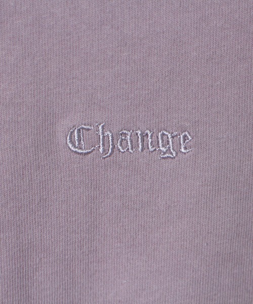 one way(ワンウェイ)の「【oneway Jeans】CHANGE刺繍ロゴ長袖トップス(Tシャツ/カットソー・レディース・ホワイト/ライトブルー/ブラック/パープル・FREE)」の6枚目の写真