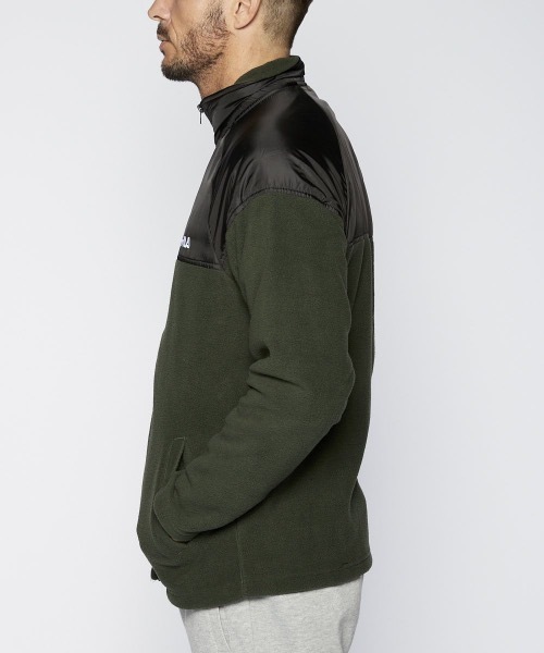 FILA（フィラ）の「【FILA / フィラ】マイクロフリースジャケット（ブルゾン・メンズ・ブラック/オフホワイト/カーキ・MEDIUM/LARGE/X-LARGE）」の6枚目の写真