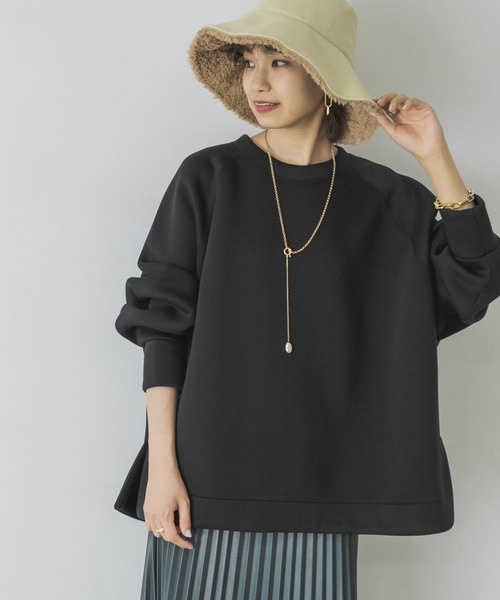 URBAN RESEARCH(アーバンリサーチ)の「ダンボール袖ボリュームプルオーバー(Tシャツ/カットソー・レディース・ブラック/アイボリー・FREE)」の20枚目の写真