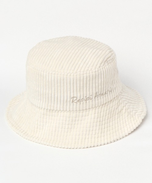 repipi armario（レピピ アルマリオ）の「コーデュロイバケハ（ハット・キッズ・ブラック/ダークブラウン/グレー/アイボリー・FREE）」の2枚目の写真