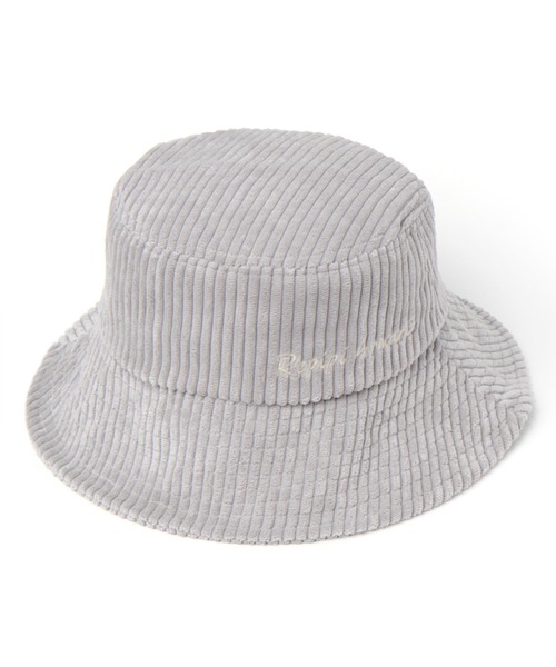 repipi armario（レピピ アルマリオ）の「コーデュロイバケハ（ハット・キッズ・ブラック/ダークブラウン/グレー/アイボリー・FREE）」の7枚目の写真