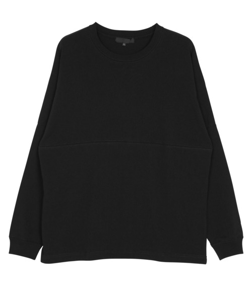 jiggys shop(ジギーズショップ)の「ドロップショルダー 無地 ビッグシルエット ロンT(Tシャツ/カットソー・メンズ・ホワイト/ブラック/ベージュ/ネイビー/レッド/サンドベージュ/ブルー系その他/ローズ・MEDIUM/LARGE)」の20枚目の写真