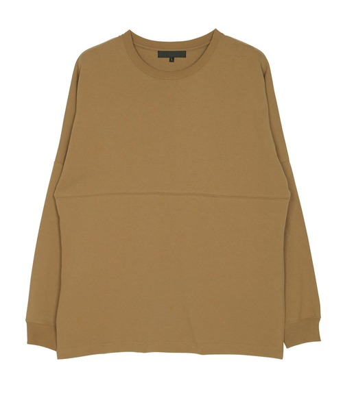 jiggys shop(ジギーズショップ)の「ドロップショルダー 無地 ビッグシルエット ロンT(Tシャツ/カットソー・メンズ・ホワイト/ブラック/ベージュ/ネイビー/レッド/サンドベージュ/ブルー系その他/ローズ・MEDIUM/LARGE)」の22枚目の写真