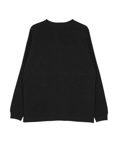 jiggys shop(ジギーズショップ)の「ドロップショルダー 無地 ビッグシルエット ロンT(Tシャツ/カットソー・メンズ・ホワイト/ブラック/ベージュ/ネイビー/レッド/サンドベージュ/ブルー系その他/ローズ・MEDIUM/LARGE)」の12枚目の写真