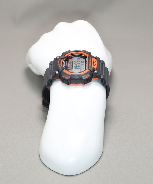CASIO(カシオ)の「Casio Collection SPORTS / タフソーラー / STL-S100H-4AJH(デジタル腕時計・メンズ・オレンジ・FREE)」の11枚目の写真