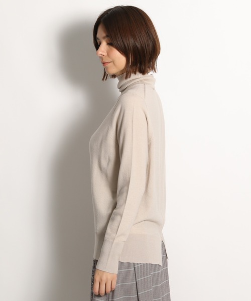 niko and...（ニコアンド）の「洗えるウール混タートルニットプルオーバー（ニット/セーター・レディース・ブラック/ブルー/ブラウン/オフホワイト/ピンク/イエロー・MEDIUM/LARGE）」の15枚目の写真