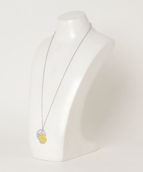 24karats(トゥウェンティーフォーカラッツ)の「Grin Logo Necklace(ネックレス・メンズ・イエロー・FREE)」の5枚目の写真