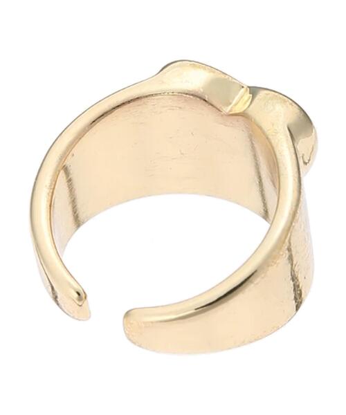 AMERICAN HOLIC（アメリカンホリック）の「イニシャルリングHEART（リング・レディース・シルバー/ゴールド・FREE）」の3枚目の写真